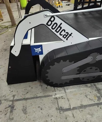Skid Loader Bed with Tracks